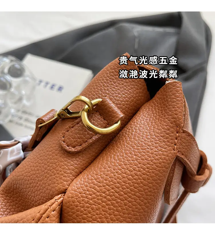 Women's Brown Leather Shoulder Crossbody Bag 2026 — feature 13