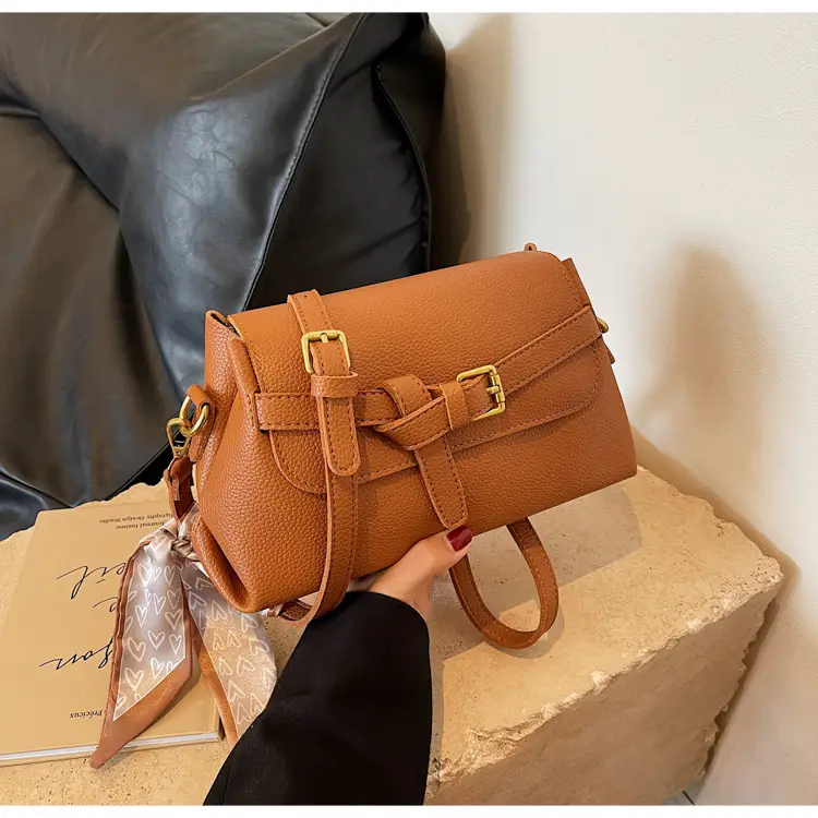 Women's Brown Leather Shoulder Crossbody Bag 2026 — feature 24