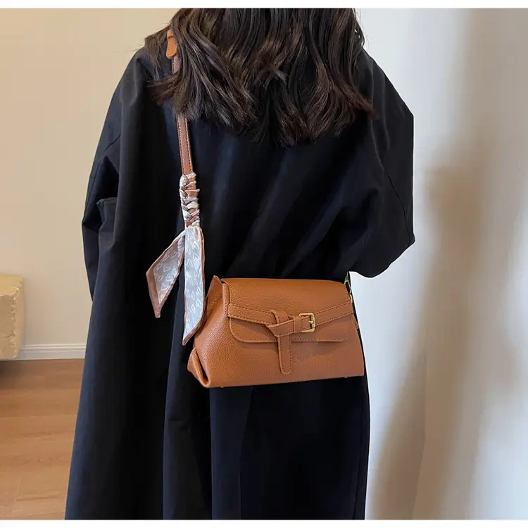 Women's Brown Leather Shoulder Crossbody Bag 2026 — feature 28
