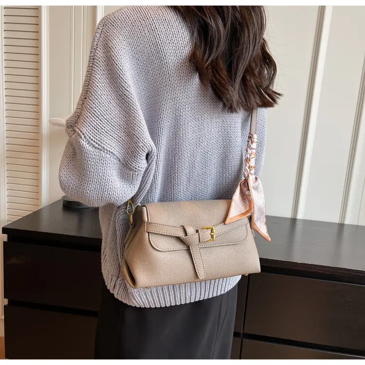 Women's Brown Leather Shoulder Crossbody Bag 2026 — feature 30