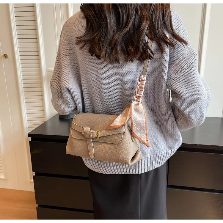 Women's Brown Leather Shoulder Crossbody Bag 2026 — feature 31