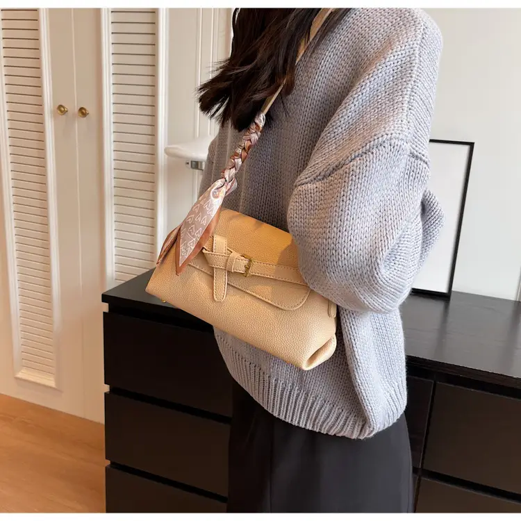 Women's Brown Leather Shoulder Crossbody Bag 2026 — feature 33