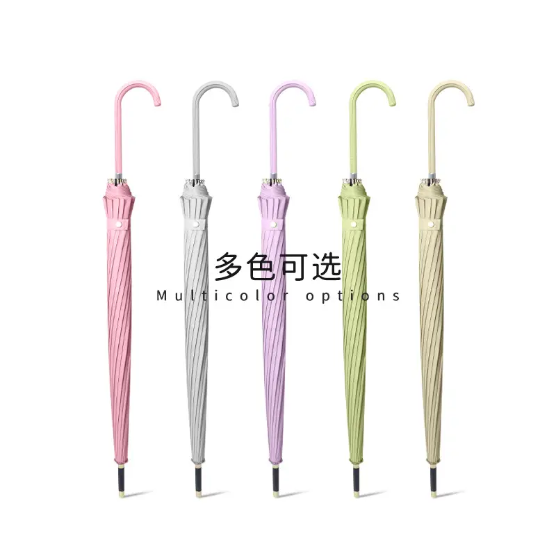 Raboulei 16-Bone Automatic Umbrella Black - Image 12