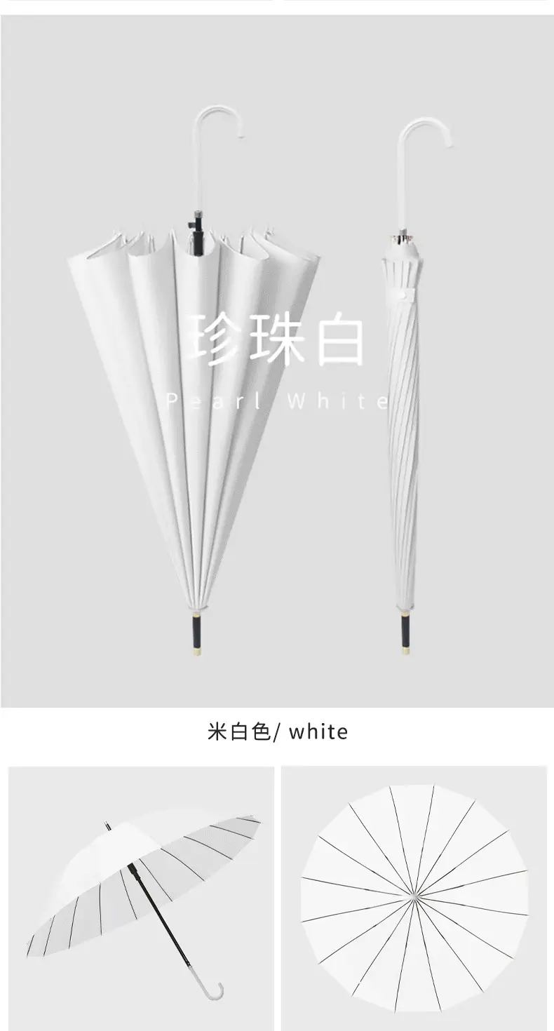 Raboulei 16-Bone Automatic Umbrella Black — feature 21