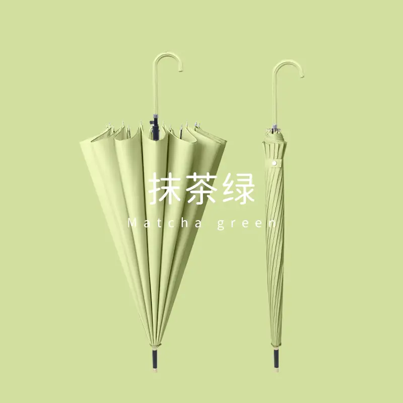 Raboulei 16-Bone Automatic Umbrella Black - Image 4