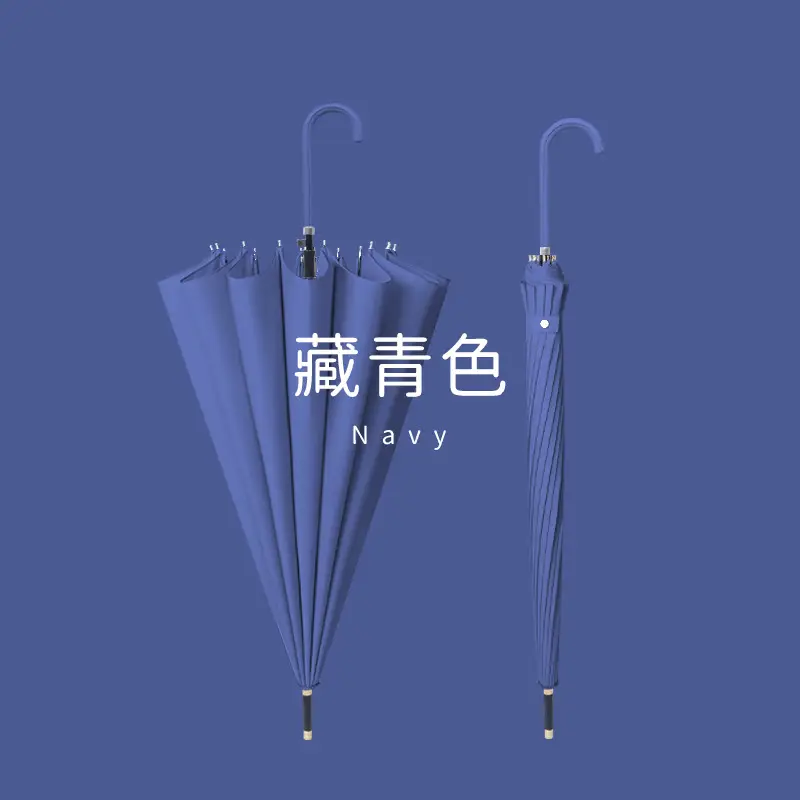 Raboulei 16-Bone Automatic Umbrella Black - Image 6