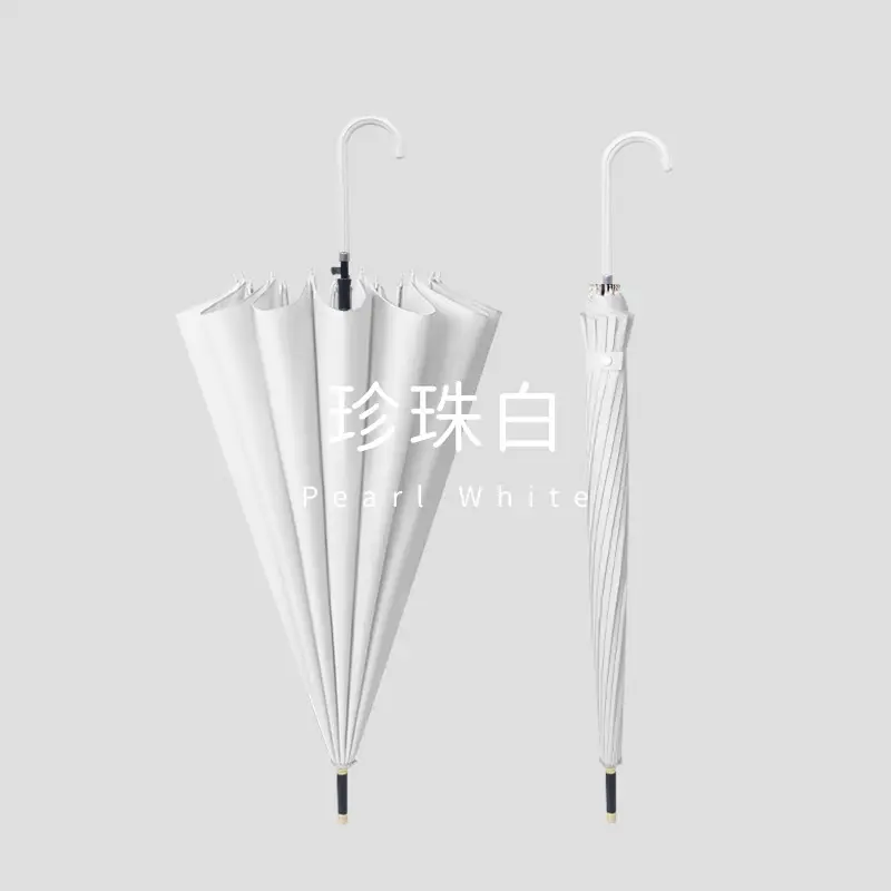 Raboulei 16-Bone Automatic Umbrella Black - Image 7