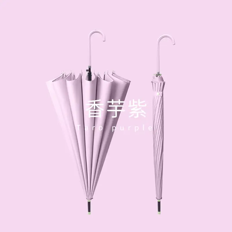 Raboulei 16-Bone Automatic Umbrella Black - Image 9