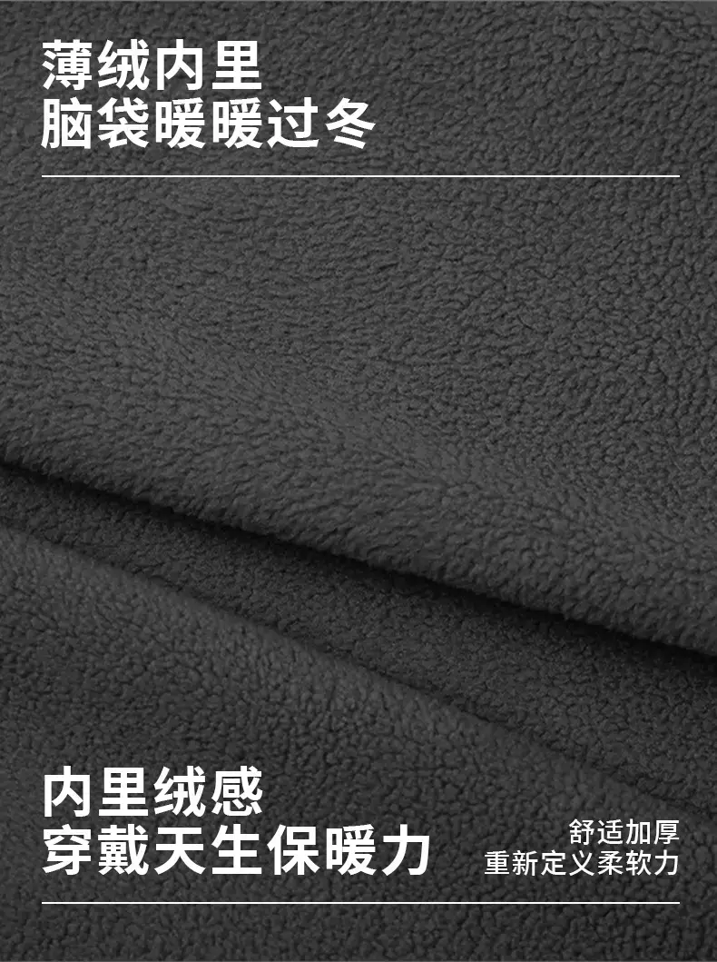 Men's Winter Fleece Warm Cap with Ear Protection — feature 7