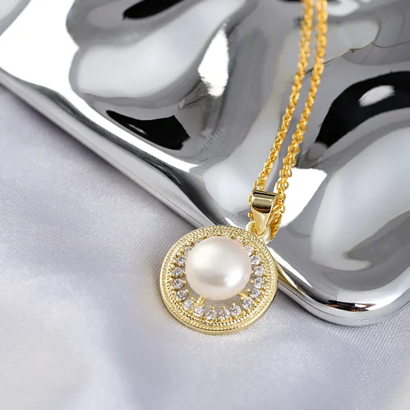 2025 Freshwater Pearl Pendant Necklace for Women - Image 2