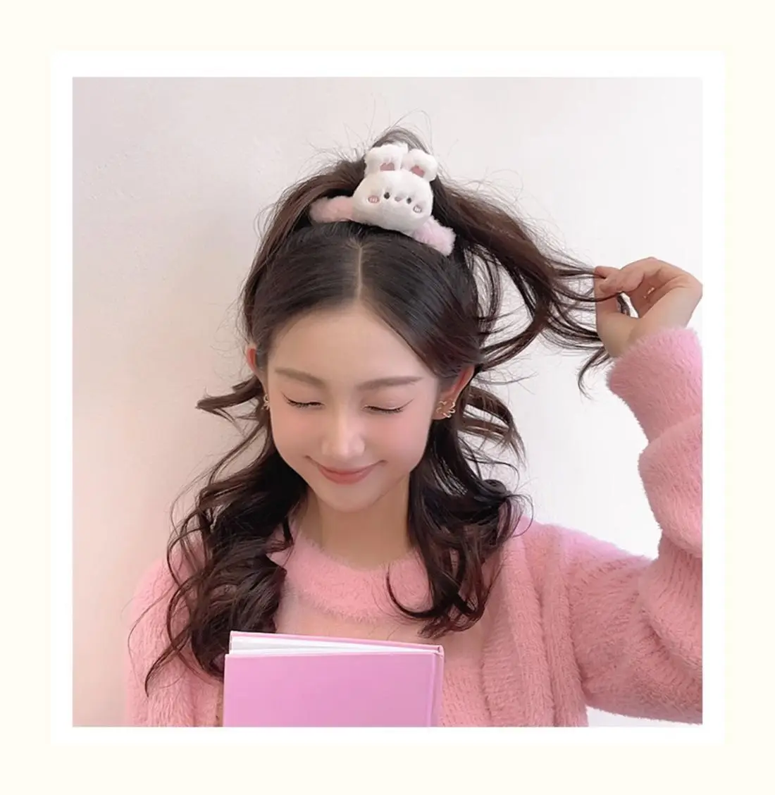 Cute Plush Clip Doll Hair Accessory for Girls — feature 2