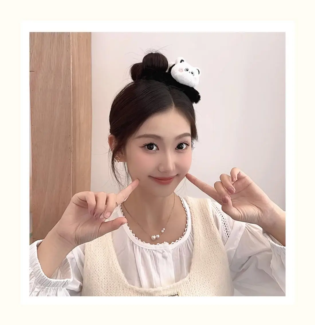 Cute Plush Clip Doll Hair Accessory for Girls — feature 4