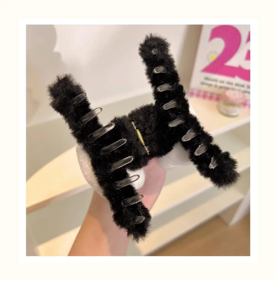 Cute Plush Clip Doll Hair Accessory for Girls — feature 7