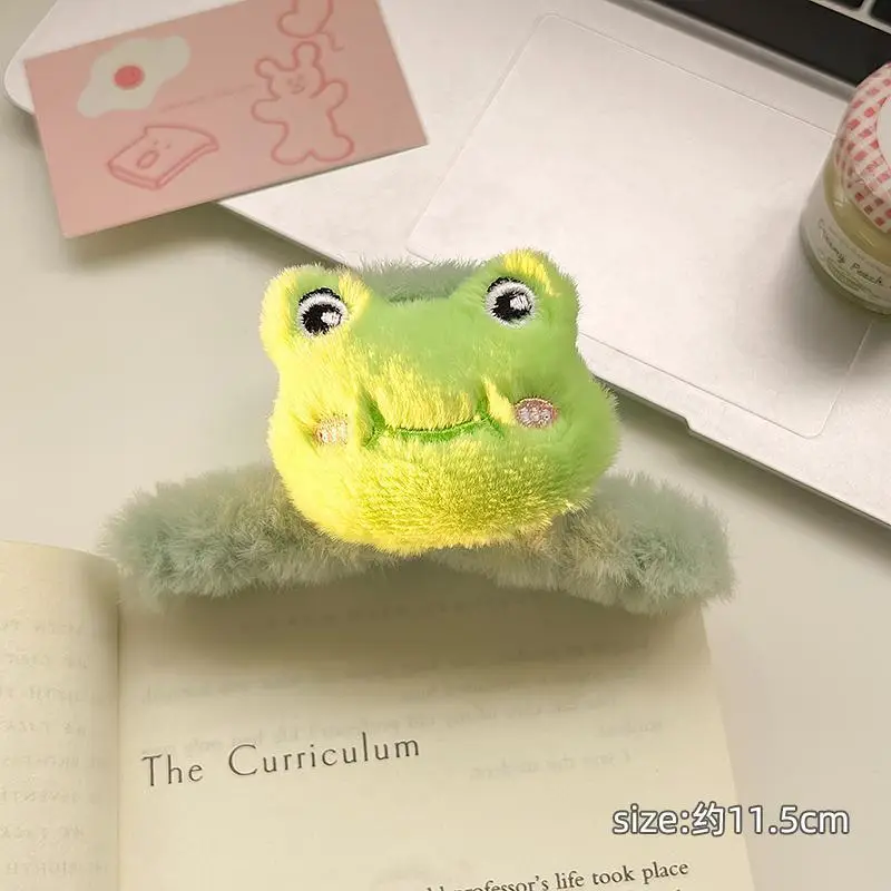 Cute Plush Clip Doll Hair Accessory for Girls - Image 3