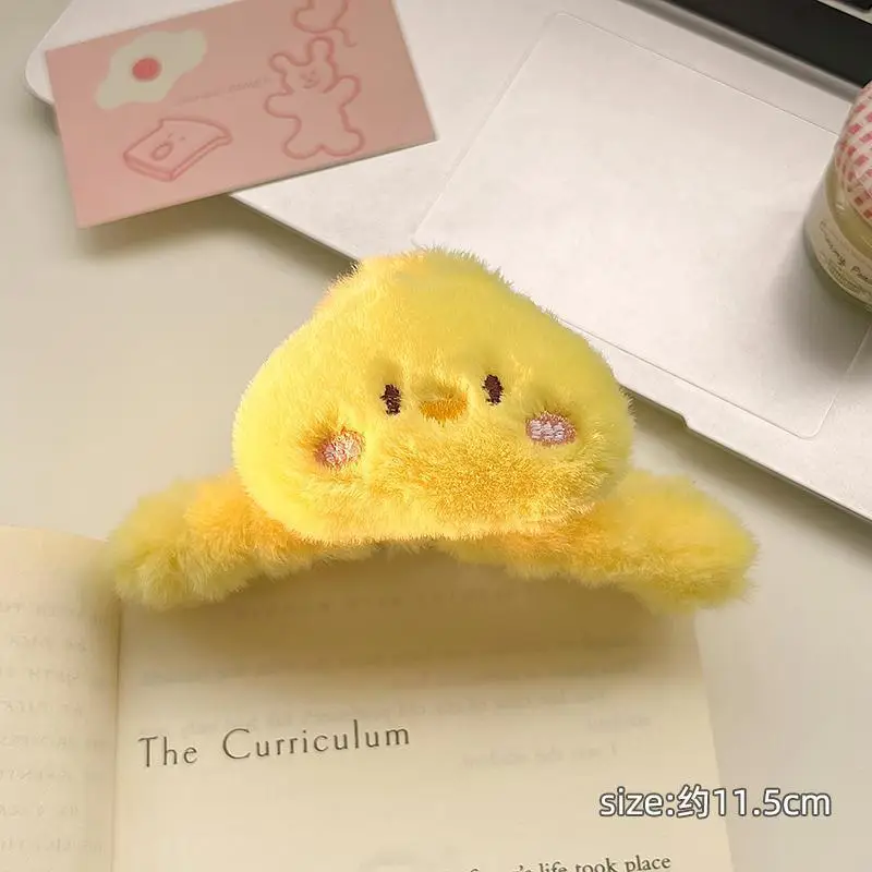 Cute Plush Clip Doll Hair Accessory for Girls - Image 5