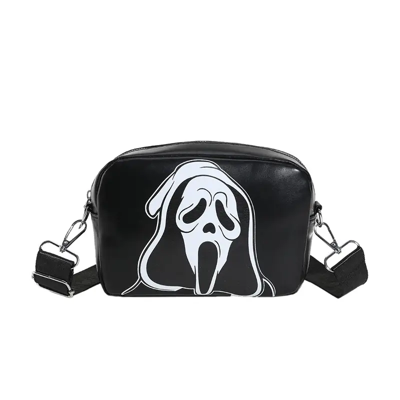 Halloween Skull Shoulder Bag Women European American Fashion - Image 8