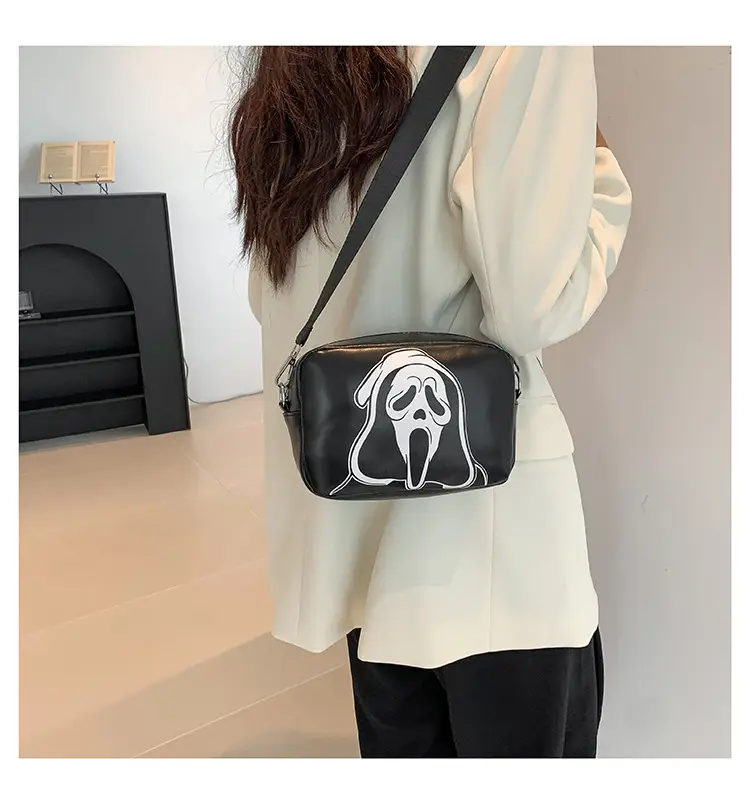 Halloween Skull Shoulder Bag Women European American Fashion — feature 14