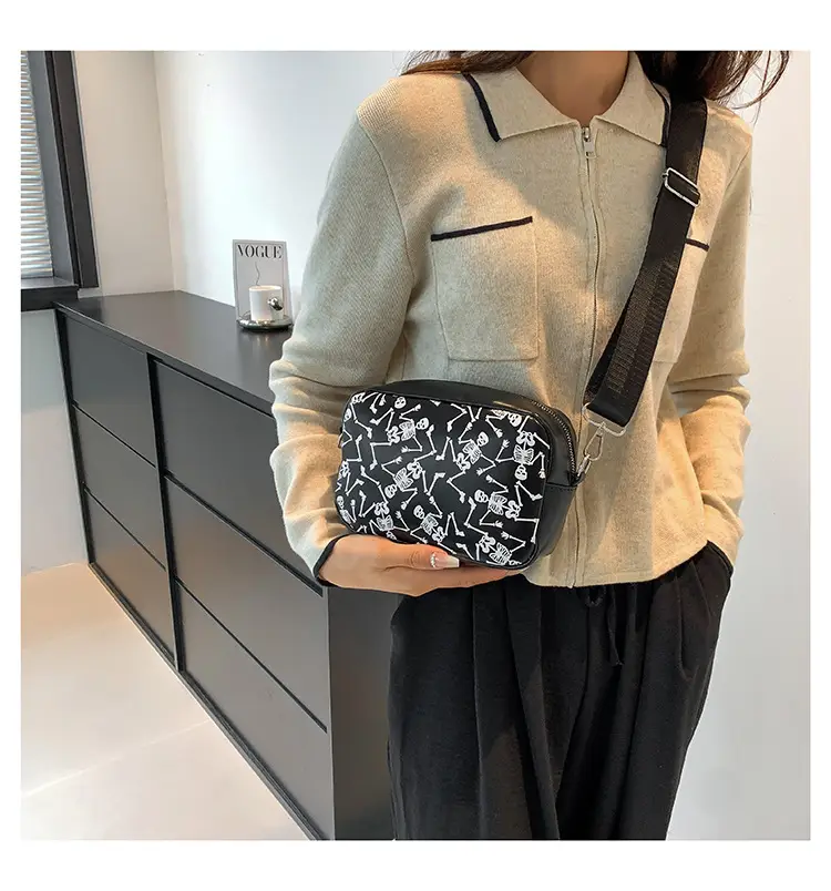 Halloween Skull Shoulder Bag Women European American Fashion — feature 18