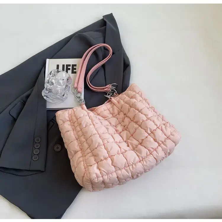 Women's Black Quilted Shoulder Bag 2026 New Trendy — feature 37