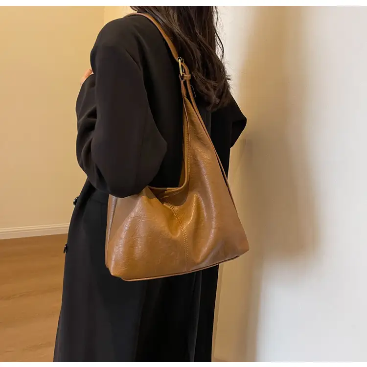 Brown Textured Crossbody Bag for Women Autumn 2026 — feature 20