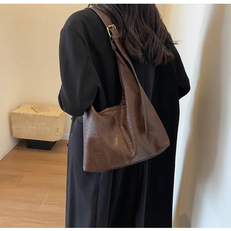 Brown Textured Crossbody Bag for Women Autumn 2026 — feature 23