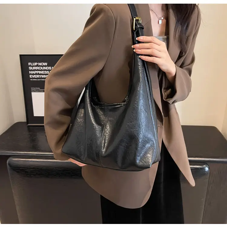 Brown Textured Crossbody Bag for Women Autumn 2026 — feature 25