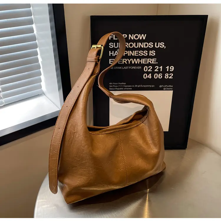 Brown Textured Crossbody Bag for Women Autumn 2026 — feature 33