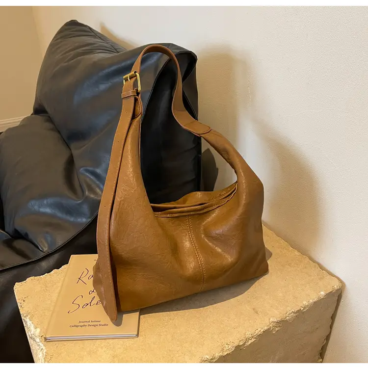 Brown Textured Crossbody Bag for Women Autumn 2026 — feature 35
