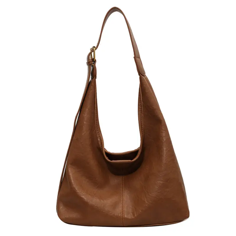 Brown Textured Crossbody Bag for Women Autumn 2026 - Image 2