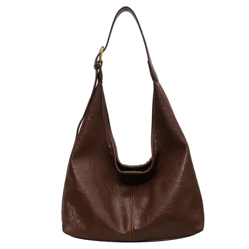 Brown Textured Crossbody Bag for Women Autumn 2026 - Image 3