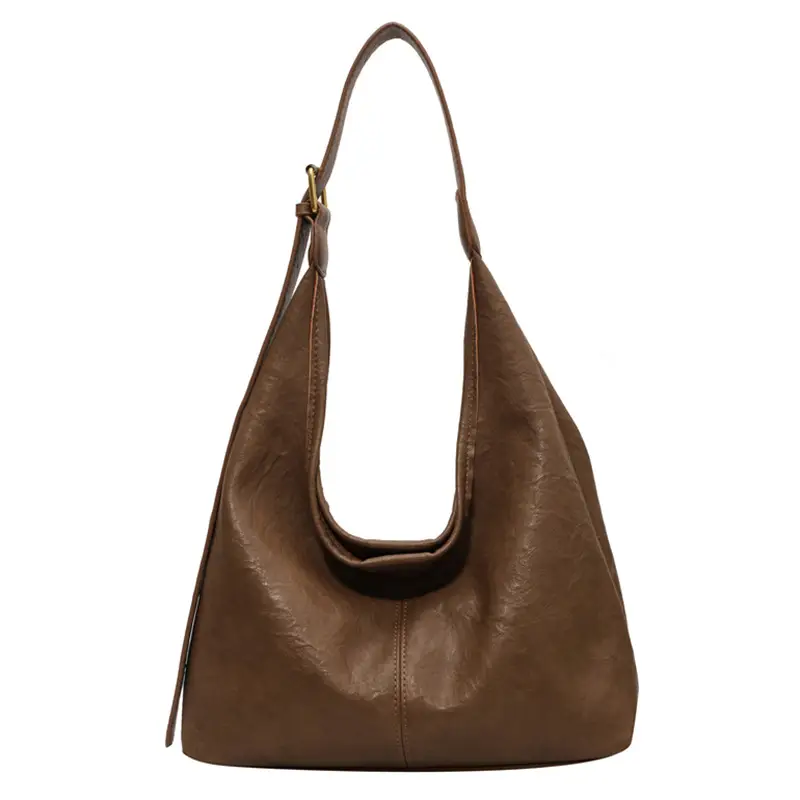 Brown Textured Crossbody Bag for Women Autumn 2026 - Image 4