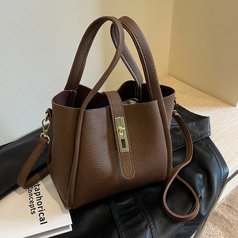 Women Textured Shoulder Crossbody Bag Beige 2026 - Image 7