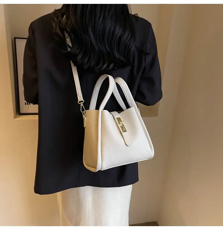 Women Textured Shoulder Crossbody Bag Beige 2026 — feature 31