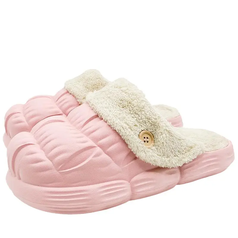Autumn Winter Detachable Cotton Slippers Multi Color