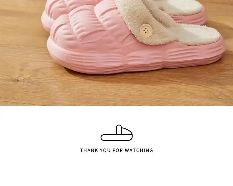 Autumn Winter Detachable Cotton Slippers Multi Color — feature 28