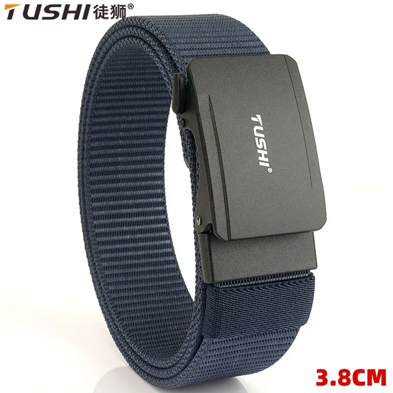 Men's 3.8CM Tactical Belt with Nylon Woven Band - Image 9