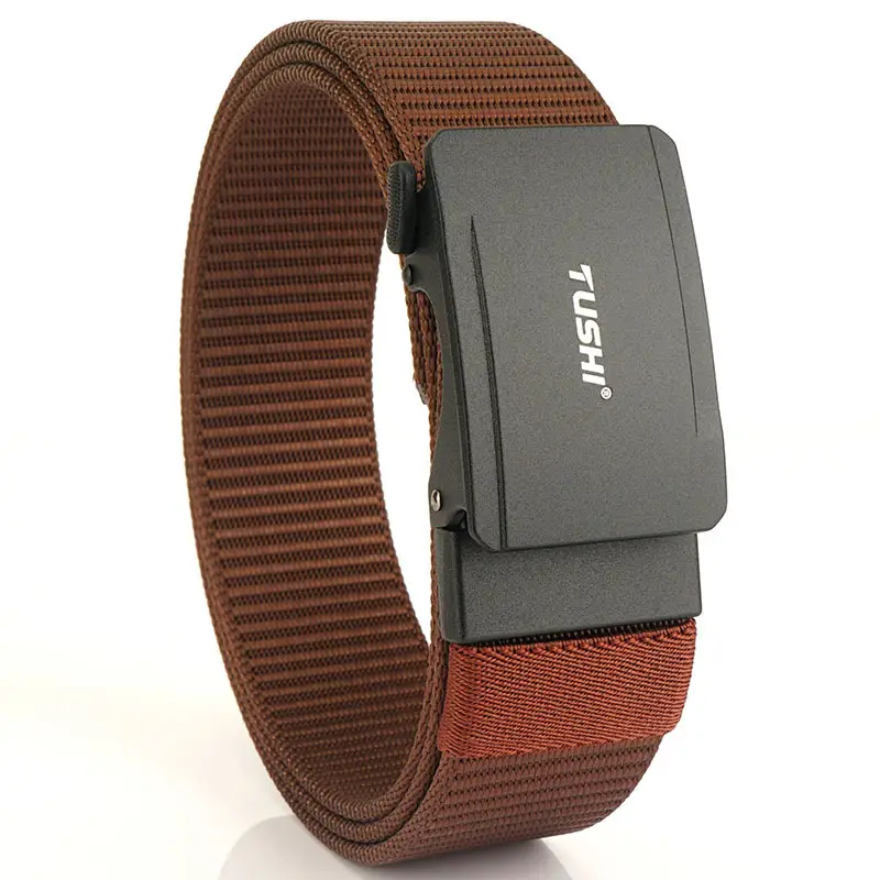 Men's 3.8CM Tactical Belt with Nylon Woven Band - Image 6