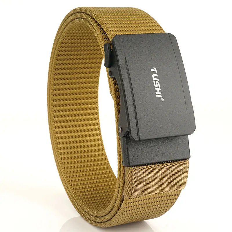 Men's 3.8CM Tactical Belt with Nylon Woven Band - Image 3