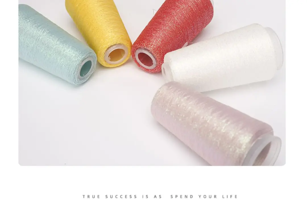 [Silk Yue] Cross-border Hot Selling Gold and Silver Wire Wiring Flash Silk Colorful Gold Wire Woven Companion Bright Silk Woven Flower — feature 19
