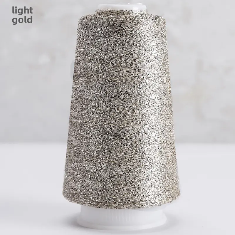 [Silk Yue] Cross-border Hot Selling Gold and Silver Wire Wiring Flash Silk Colorful Gold Wire Woven Companion Bright Silk Woven Flower