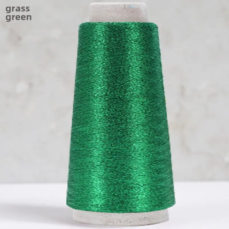 [Silk Yue] Cross-border Hot Selling Gold and Silver Wire Wiring Flash Silk Colorful Gold Wire Woven Companion Bright Silk Woven Flower
