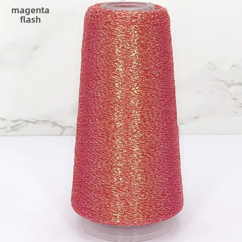 [Silk Yue] Cross-border Hot Selling Gold and Silver Wire Wiring Flash Silk Colorful Gold Wire Woven Companion Bright Silk Woven Flower