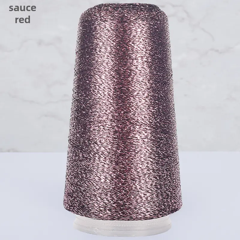 [Silk Yue] Cross-border Hot Selling Gold and Silver Wire Wiring Flash Silk Colorful Gold Wire Woven Companion Bright Silk Woven Flower