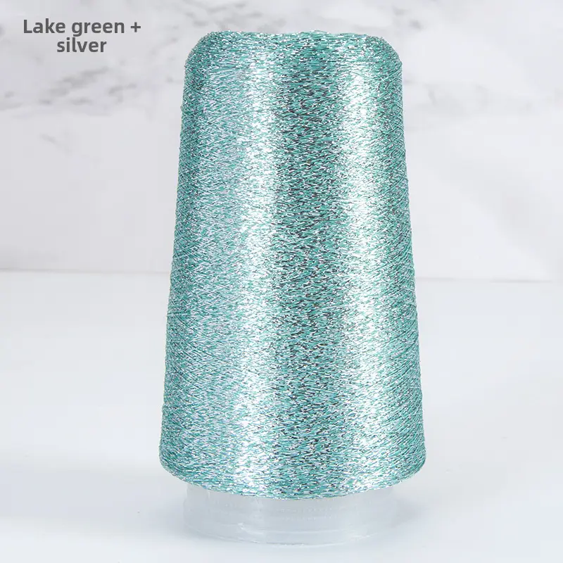 [Silk Yue] Cross-border Hot Selling Gold and Silver Wire Wiring Flash Silk Colorful Gold Wire Woven Companion Bright Silk Woven Flower