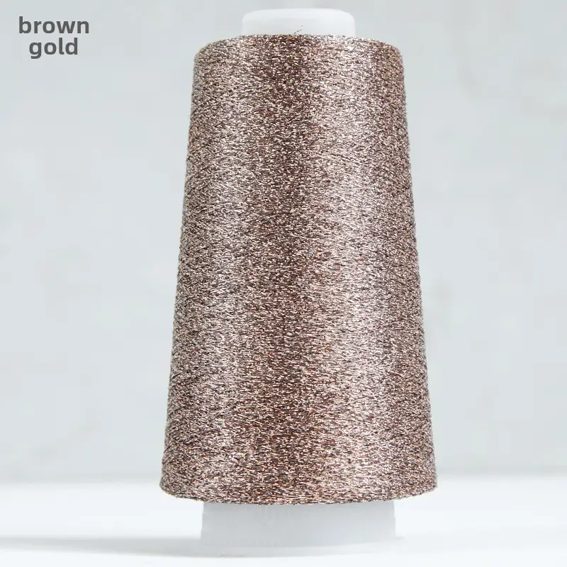 [Silk Yue] Cross-border Hot Selling Gold and Silver Wire Wiring Flash Silk Colorful Gold Wire Woven Companion Bright Silk Woven Flower