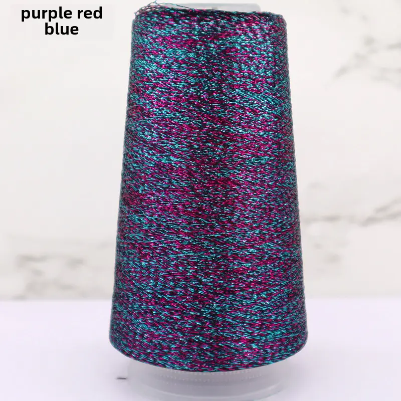[Silk Yue] Cross-border Hot Selling Gold and Silver Wire Wiring Flash Silk Colorful Gold Wire Woven Companion Bright Silk Woven Flower