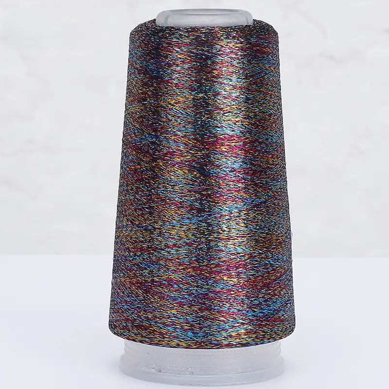 [Silk Yue] Cross-border Hot Selling Gold and Silver Wire Wiring Flash Silk Colorful Gold Wire Woven Companion Bright Silk Woven Flower