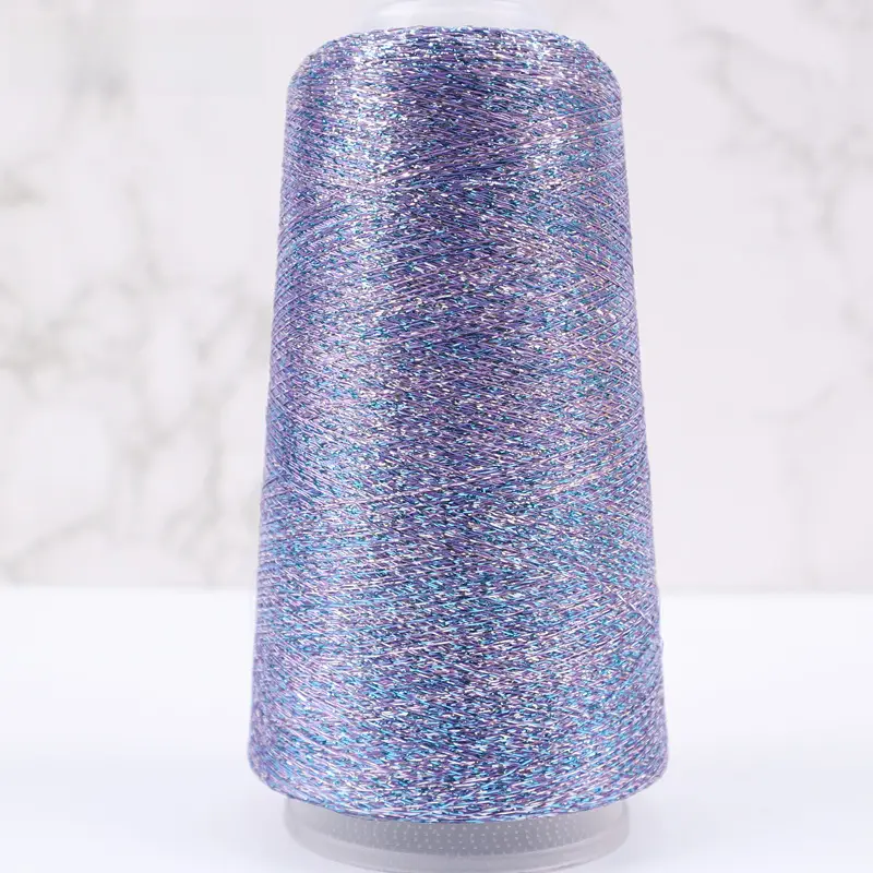 [Silk Yue] Cross-border Hot Selling Gold and Silver Wire Wiring Flash Silk Colorful Gold Wire Woven Companion Bright Silk Woven Flower