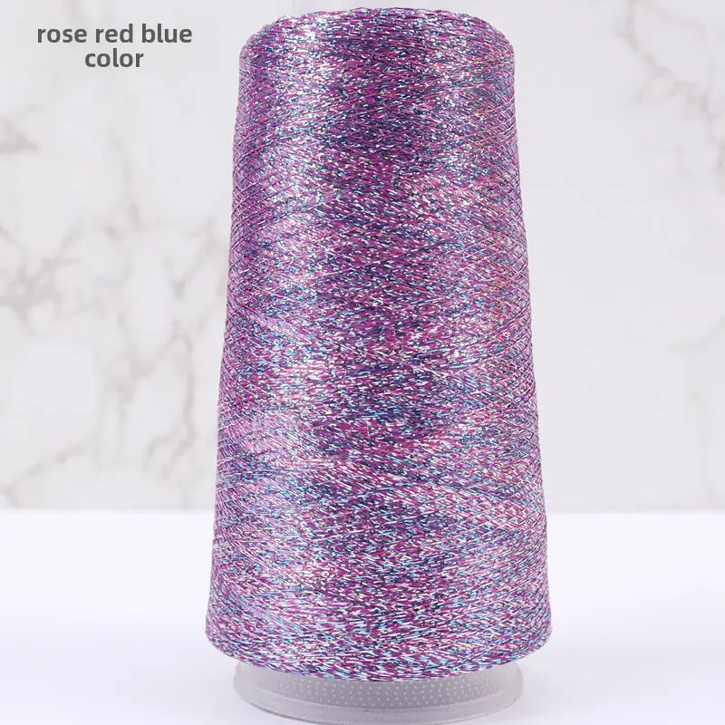 [Silk Yue] Cross-border Hot Selling Gold and Silver Wire Wiring Flash Silk Colorful Gold Wire Woven Companion Bright Silk Woven Flower