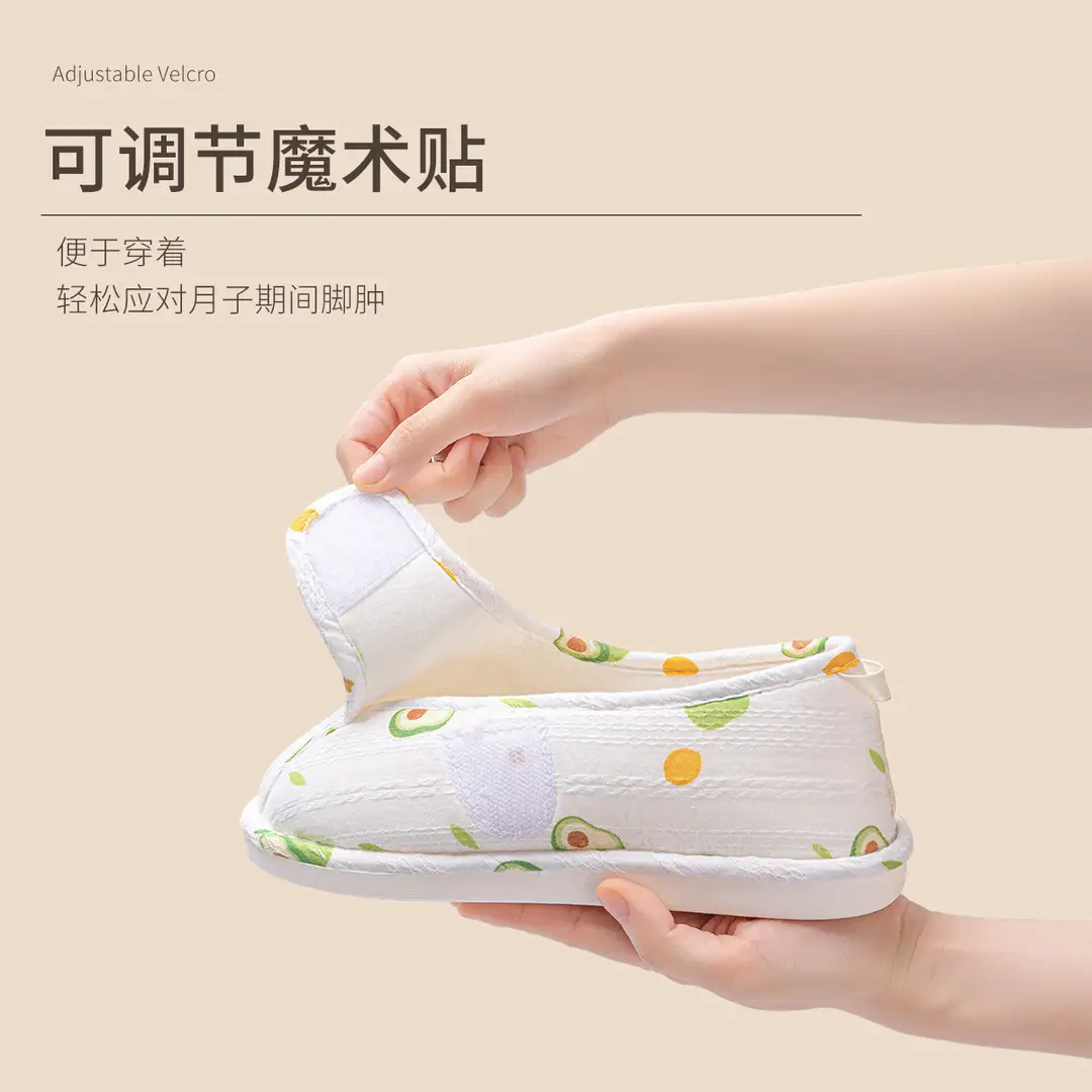 Moon Shoes Spring and Autumn Backpack with Soft Bottom Non-slip Summer Thin October Pregnant Women's Autumn and Winter Slippers for Women - Image 8